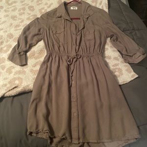 Button up dress